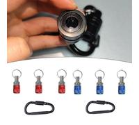 URPIZY Juego de 3 soportes antideslizantes para brocas SDS con mosquetón para destornilladores, puntas y puntas intercambiables (43 mm de diámetro de 17 mm)