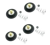 URPIZY Juego de 4 válvulas de cierre de aire de carburador para Honda CB400T GL500 GL1100, apto para CB900C CB900F GL1100A GL1100I XL250S XR250 XR500 CB650 CX500 CM450 CM400