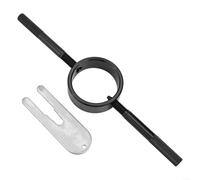 URPIZY Juego de herramientas de compresor de resorte de horquilla de acero inoxidable para motocicleta, compatibilidad universal para bicicletas deportivas, cruceros, bicicletas de turismo, soporte de