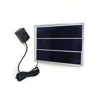 URPIZY Kit de bomba solar para fuente de 6 W/10 W, con 9 accesorios, bomba para estanque para jardín y bebedero de pájaros, protección automática en aguas bajas, fácil instalación para decoración al