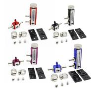 URPIZY Kit de regulador manual de turbo ajustable de 1 a 30 psi, CNC mecanizado de aluminio anodizado, control en cabina, kit de instalación completo con 2 reguladores