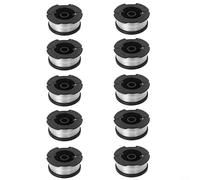 URPIZY Línea de bobina de desbrozadora, 10 piezas de línea de bobina de repuesto para Black & Decker BESTA525 BESTA528 BESTA530 BESTE630 BD032
