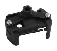 URPIZY Llave de filtro de aceite multiusos para tamaños de 60-80 mm, 80-105 mm, llave dinamométrica ajustable de 1/2 pulgadas, diseño de diente de sierra, agarre fijo, acero fundido, fácil desmontaje