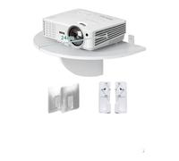 URPIZY Moderno soporte de pared para router wifi, decodificador, proyector sin agujeros, diseño UFO con gestión de cables y capacidad de carga estable, 36 x 24 x 13 cm/26 x 24 x 7 cm