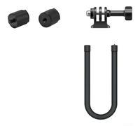 URPIZY Montaje adhesivo flexible para cámara de acción con adaptador de 1/4 pulgadas - para soporte robusto para superficies curvas coche para tablero de esquí buceo para DJI para osmo para insta360