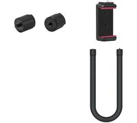 URPIZY Montaje adhesivo flexible para cámara de acción con adaptador de 1/4 pulgadas - para soporte robusto para superficies curvas coche para tablero de esquí buceo para DJI para osmo para insta360