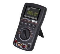 URPIZY Osciloscopio digital ET828 Smart 2 en 1 con ancho de banda de 1 MHz y frecuencia de muestreo de 2,5 Msps para mediciones eléctricas, 100 registros de memoria, 10 horas de tiempo de