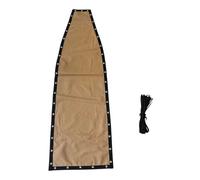 URPIZY Paño de asiento de repuesto para silla colgante de textilene - 64 x 197 x 23 cm, fácil montaje, para interior y exterior, 2/3/4/6 piezas