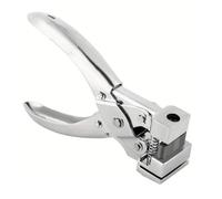 URPIZY Perforadora en forma de T para PVC y cartón - Prensa de perforación manual con revestimiento cromado antideslizante con corte preciso para proyectos de manualidades y bricolaje