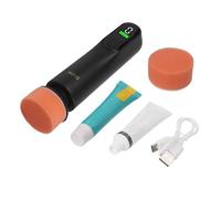 URPIZY Pulidora de coche inalámbrica con 3 velocidades y batería de 2000 mAh para eliminar arañazos de pintura y cristales, portátil y versátil