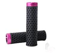 URPIZY Puños de bicicleta de montaña impresos en 3D para manillar de bicicleta, 22 mm, antideslizantes, amortiguadores de golpes, ergonómicos, fáciles de instalar, aptos para bicicletas de trekking y