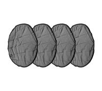 URPIZY Red de agua de lluvia de 95 cm, cubierta ajustable para barril de lluvia con cordón