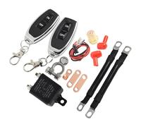 URPIZY Remote Battery Disconnect Switch 12V 250A Remote Battery Disconnect Switch Remote Off con 433MHz Radio Tecnología para Coche, Camión, RV, IP65, de material PC con conector de cobre