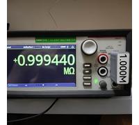 URPIZY Resistencia estándar multímetro 0,1% precisión 25 PPM, compatible con multímetros de mano y mesa de hasta 4½ dígitos, conector de lámpara de 4 mm, modelo 100R/1K/10K/100K/1M/10M