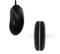 URPIZY Rueda de repuesto para LOGITECH G403 G603 G703, 2 cm, color negro, de plástico ABS de alta calidad, compatible con ratón LOGITECH de fácil montaje