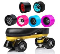 URPIZY Ruedas de 58 x 39/32 mm para patines de doble fila y monopatines quad