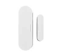 URPIZY Sensor de puerta y ventana con contacto magnético, compatible con hilo mate, alimentación USB, control remoto mediante aplicación Tuya, función de alarma antidesmontaje y protocolo inalámbrico