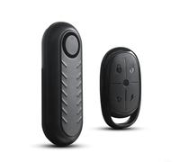URPIZY Sistema de alarma para bicicleta, 110 dB, antirrobo, resistente al agua, con mando a distancia, sensor de vibración, para moto, bicicleta, detector de movimiento, material ABS