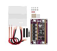 URPIZY Soldador de puntos automático DIY99 Transmisión de potencia ajustable placa de control de soldadura por puntos con 5 transistores MOS para chapa de níquel, chapa de hierro, chapa de acero