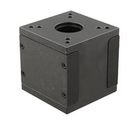 URPIZY Soporte de motor paso a paso con cubierta para fresadora Nema23 de 57 mm, grabado CNC, ajuste preciso de acero 45, robusto y resistente al desgaste