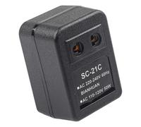 URPIZY Step Down Transformador Adaptador de Viaje 50W US AC 220V a 110V Transformador de Voltaje Adecuado para Viajes Internacionales