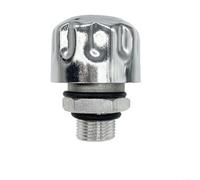URPIZY Tapón de ventilación para depósito de aceite, 2 unidades, NPT, válvula de ventilación para tanque de aceite de transmisión, filtro de aleación de aluminio, acero al carbono, filtración de 40