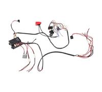 URPIZY Wiring Harness Kit para niños Coche eléctrico 24 V 40 A con mando a distancia de 2,4 GHz Compatible con 12-24 V DIY Kit de conversión incluye caja de interruptor y puerto de carga