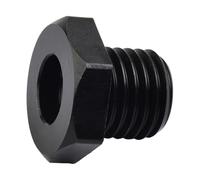 URPIZY Wood Lathe Chuck - Adaptador de husillo con rosca de 1 a 8 ppp (25 mm) / 33 x 3,5 mm a 18 x 2,5 mm, para torno de madera, longitud 32 mm o 35 mm, color negro