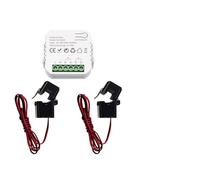 URPIZY ZigBee - Monitor de energía con soporte de sensor de corriente CT bidireccional, 1 C2, 0,2 C80 A, 100 C240 V CA, compatible con Tuya y Smart Life