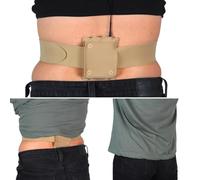 URSA Popper Pouch - Bolsa para transmisor discreta y versátil, diseño seguro para aparejo horizontal y vertical, varios tamaños y colores (beige, grande)
