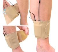 URSA Straps Correas de Tobillo URSA: Correas de transmisor de Perfil bajo, Suaves, elásticas y Transpirables para Sonido de ubicación, Teatro, sesiones fotográficas de Bodas y más (Beige, Tobillo)