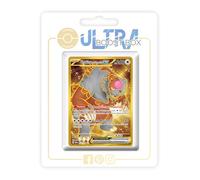 Ursaking Lune Vermeille ex (Ursaluna Luna Carmesí ex) 222/167 Oro Secreta - Ultraboost X Écarlate et Violet 6 - Mascarade Crépusculaire Box de 10 Cartas Pokémon Francés