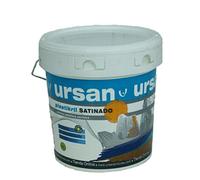 Ursan - Plastikril Satinado | Pintura Blanca Exterior Satinada - Pintura Impermeabilizante con Conservantes Antimoho - Indicada para Fachadas con Alta Resistencia a Agentes Atmosféricos - 4L