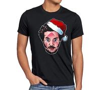 URSMSC Bandit Marv Herren T-Shirt Kevin bügeleisen allein Weihnachten