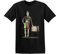 URSMSC GUDU Charlie Chaplin T-Shirt Black