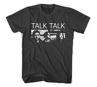 URSMSC MINGLING Talk Talk Band T Shirt 80S Colours Gray