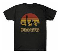 URSMSC Ring Middle T The of Shirt Fun Mordor Earthˉs Lord Run Annual Vintage Men's