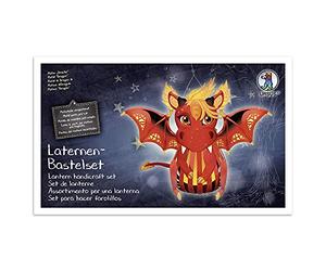 Ursus 18720015F - Juego de manualidades con diseño de dragón, juego completo con todos los materiales para hacer uno mismo un farol 3D, incluye instrucciones, ideal para San Martin, multicolor