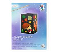 Ursus 18900090-Piezas, Animales del Bosque, Aprox. 14 x 20 cm, Piezas en Bruto para Hacer 25 farolillos, de cartón fotográfico Negro de 300 g/m², Papel, Multicolor, One Size