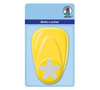 Ursus 19490073 - Perforadora con Palanca, Grande, Flor de Estrellas, Aprox. 38,1 mm, Amarillo