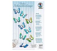 Ursus 21940099 F Deko Mariposas Spring, Aprox. 8,5 x 7 cm, Multicolor