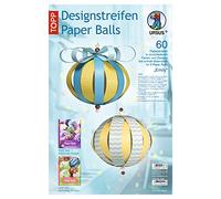 Ursus 23430099 Emily - Tiras de Papel para decoración de 8 Bolas (60 Unidades)