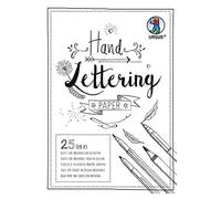 URSUS 24929201 - Bloc de 25 hojas de cartulina, 200 g/m², DIN A5, para diseño individual, color blanco , color/modelo surtido