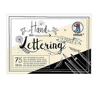 Ursus 24946499 Colour Mix - Papel para Escribir a Mano, DIN A6, 200 + 210 g/m², 75 Hojas de cartón en Color Blanco, Crema y Negro, Base Ideal para Personalizar Las Letras, Multicolor