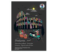 Ursus 3794699se - Bloc de cartón fotográfico A4 Edición Especial Pastel, 300 g/m², 10 Hojas Surtidos en 10 Colores