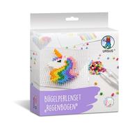 Ursus 3941 00 02 Planchar Arco Iris, 2000 Cuentas, 5-10 Motivos, Set de Manualidades para Encajar, diseña & CREA Tus Propios Cuadros de Abalorios, Multicolor, One Size (Ludwig Bähr