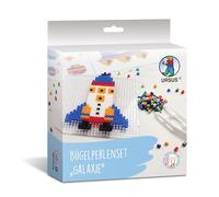 Ursus 3941 00 03 - Set de Abalorios planchables Galaxia, 2000 Cuentas, 5-10 Motivos, Set de Manualidades para Encajar, diseño Creativo y CREA Tus Propios Dibujos de Abalorios