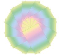 Ursus 5014699 - Cartulina fotográfica, DIN A4, 50 Hojas, 300 g/m², de celulosa Fresca, Impresa por Ambos Lados, Ideal como Base para una Amplia Variedad de Manualidades, Multicolor