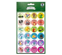 Ursus 59510020F - Pegatinas motivacionales para niños, 96 unidades, diámetro aprox. 2,5 cm, autoadhesivas, ideal para álbumes de recortes, tarjetas y decoración