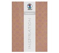 Ursus 62384605 F Diseño cartón Selection, 250 g/m2, DIN A4, 25 Hojas, Ornament Oro Rosa